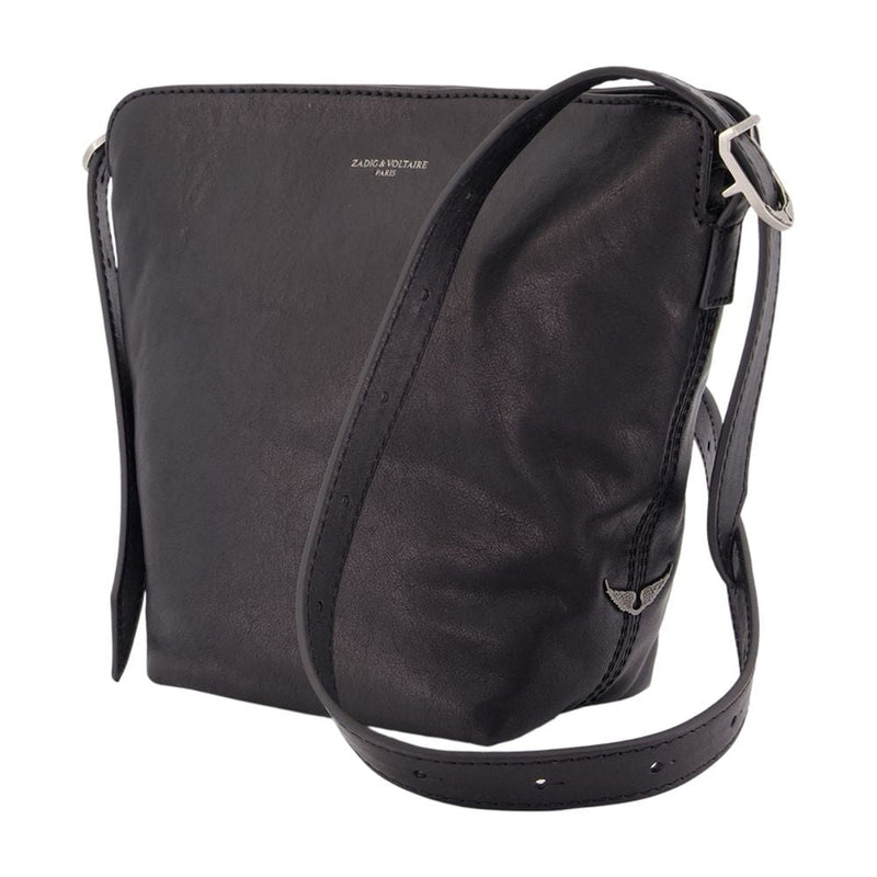 Zadig & Voltaire Crossbody Bag — Black Cowhide