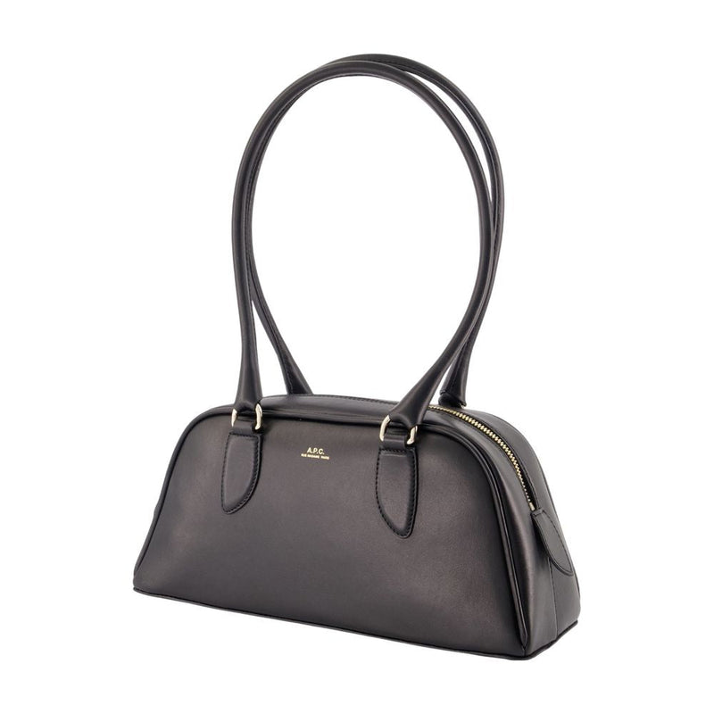 A.p.c. Paloma Shoulder Bag — Black Cowhide