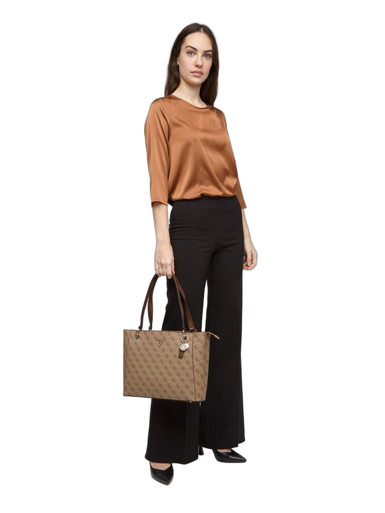Guess Tote Bag — Beige Polyurethane