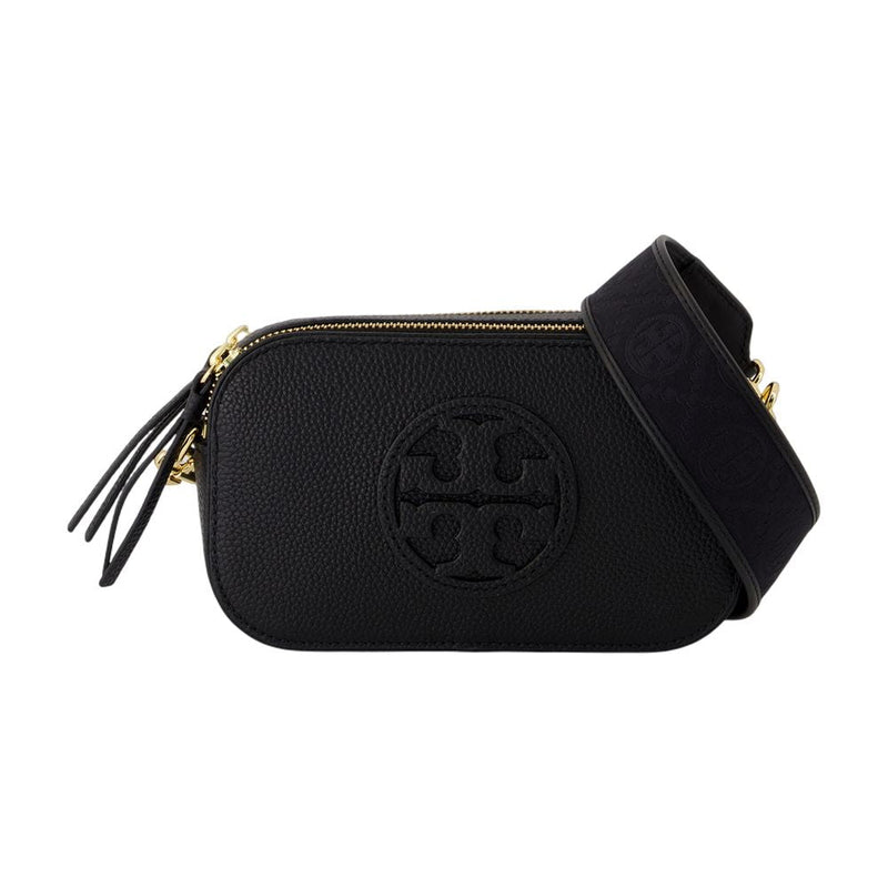 Tory Burch Miller Mini Crossbody Bag — Black Cowhide