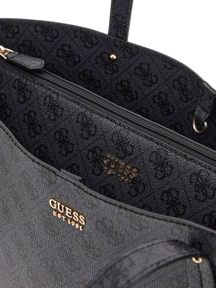 Guess Brenton Tote Bag — Gray Polyurethane