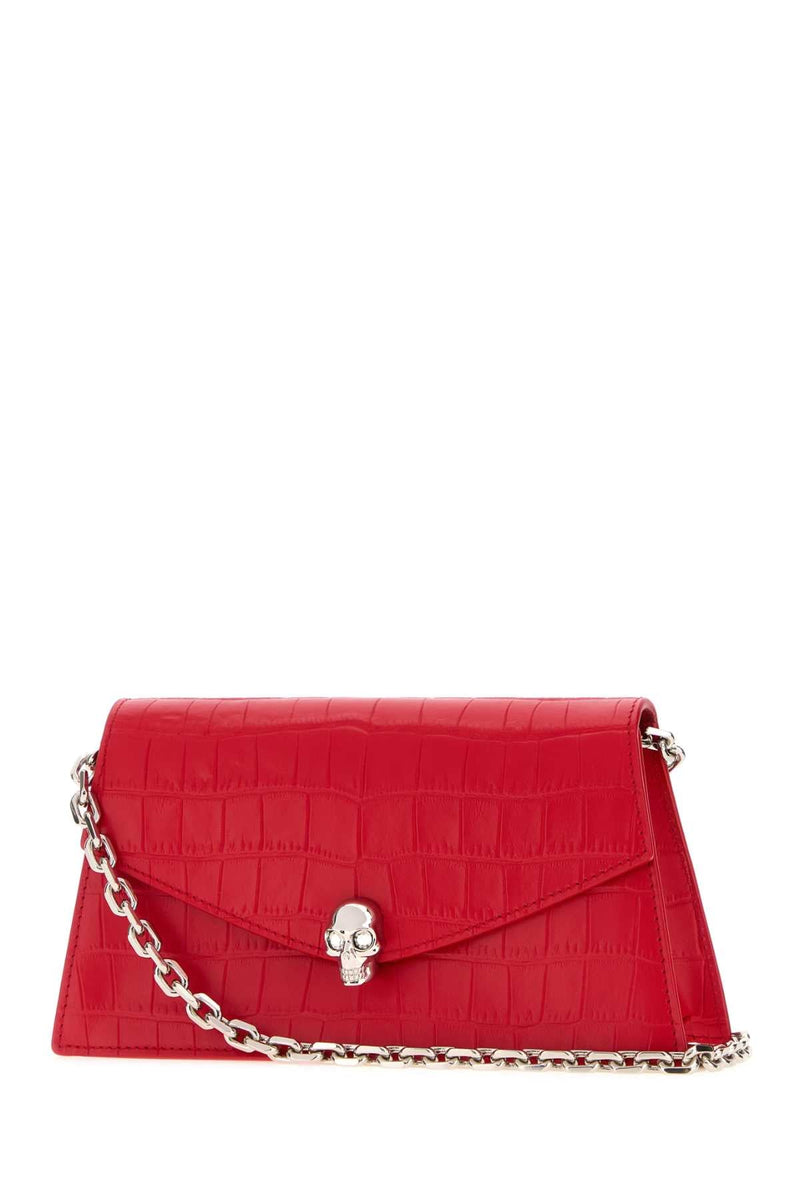 Alexander Mcqueen Crossbody Bag — Red