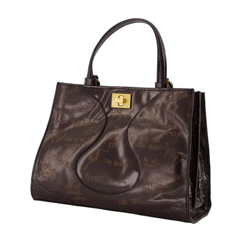 Zadig & Voltaire Jack Nano Top Handle Bag — Brown Cowhide
