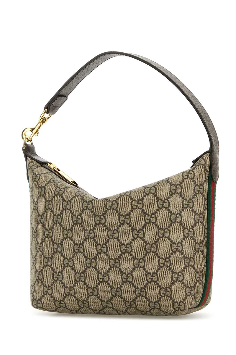 Gucci Ophidia Shoulder Bag — Beige