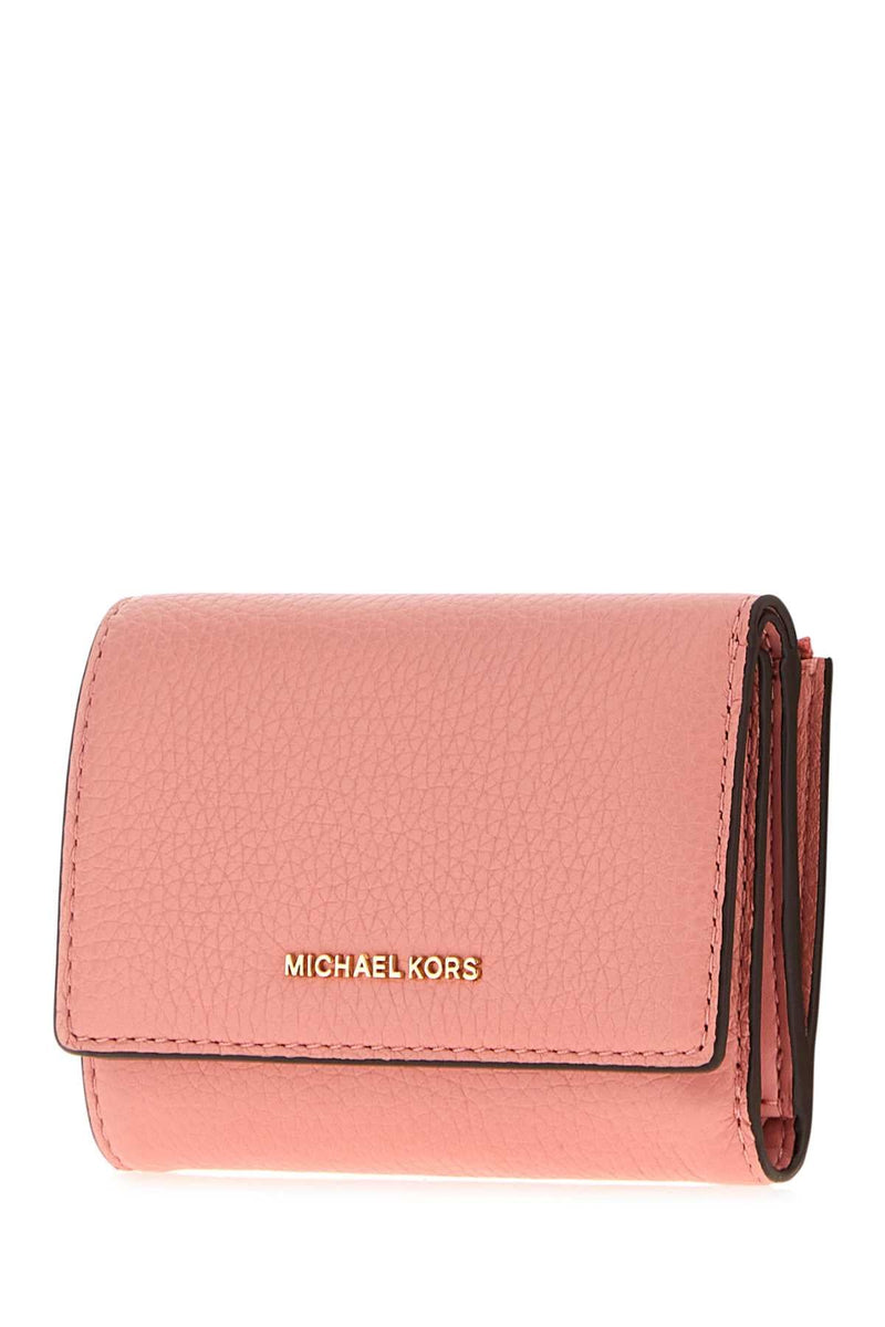 Michael By Kors Trifold Wallet — Pink