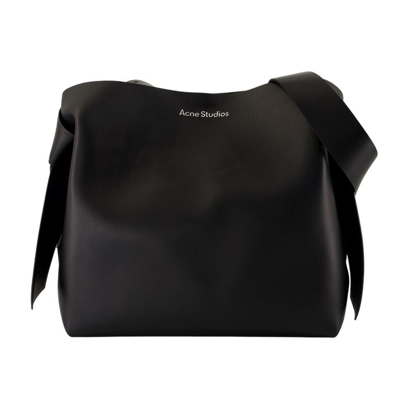 Acne Studios Shoulder Bag — Black Calfskin