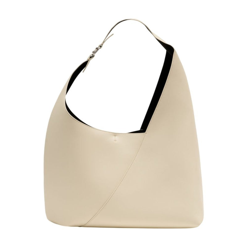 Samsøe Sakaia Shoulder Bag — Beige Calfskin