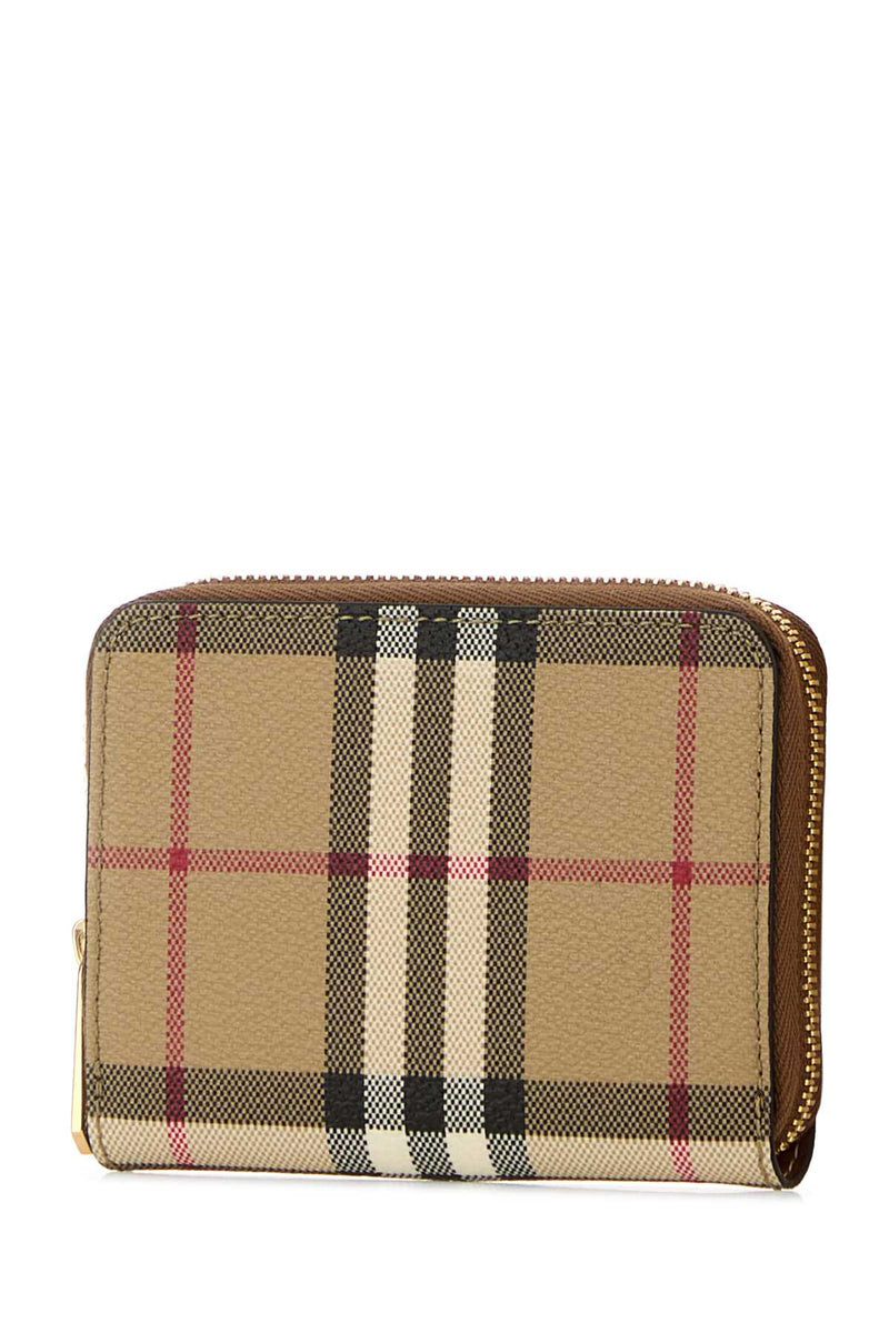 Burberry Around Wallet — Brown