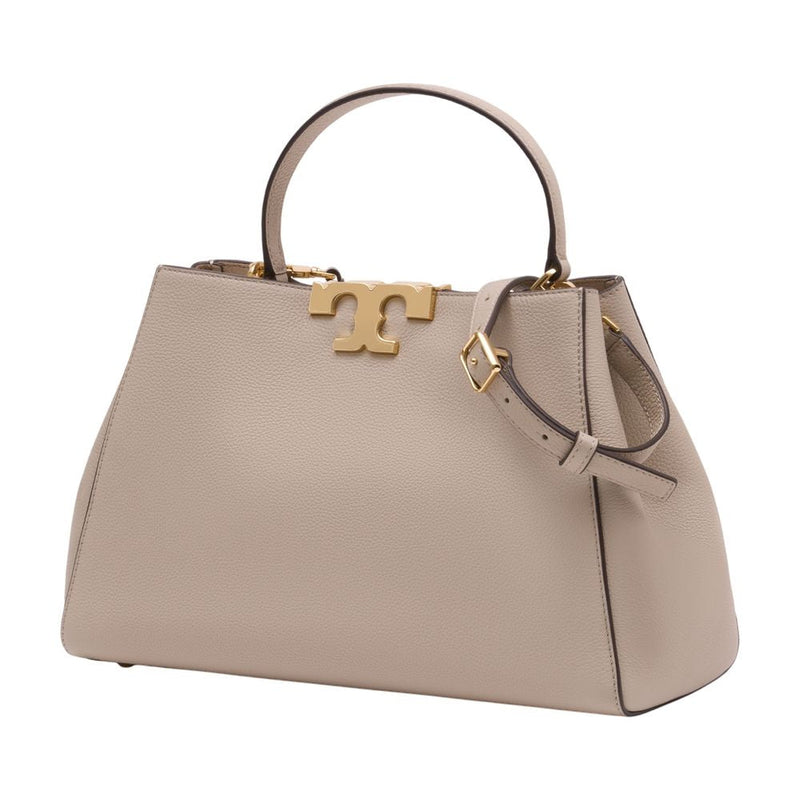 Tory Burch Eleanor Top Handle Bag — Beige Cowhide