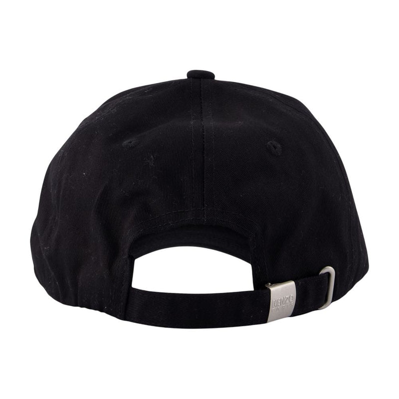 Kenzo Fg68ac801f49 Embroidered Logo Cotton Baseball Cap — Black Caps
