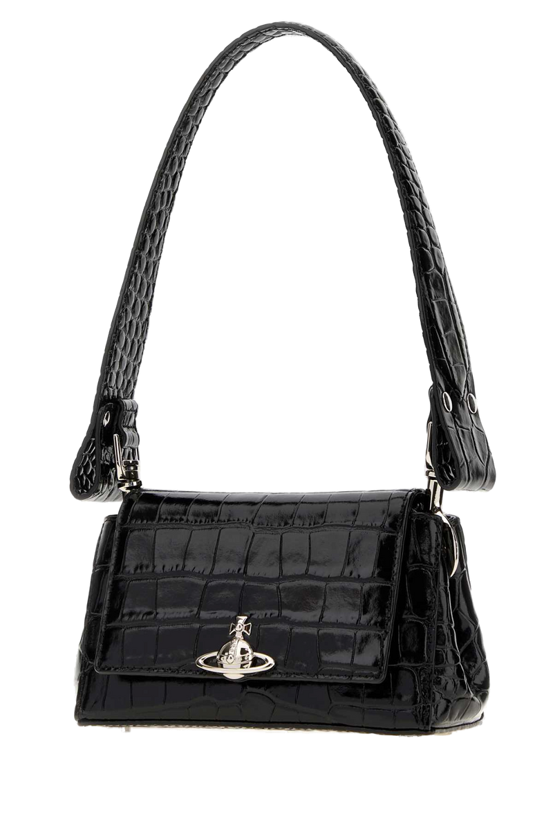 Vivienne Westwood Hazel Small Shoulder Bag — Black