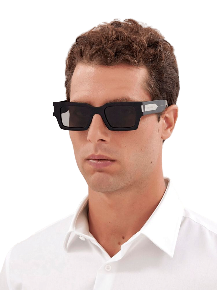 Saint Laurent Sl Recycled Acetate Sunglasses — Black
