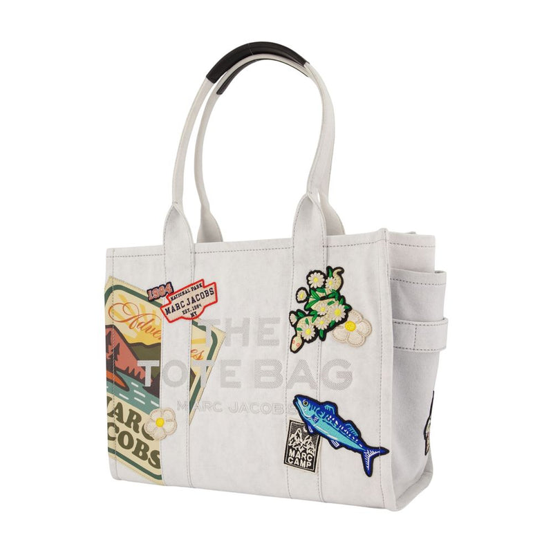 Marc Jacobs Tote Bag — Beige Cotton