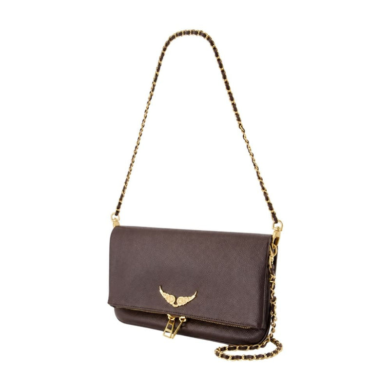 Zadig & Voltaire Rock Crossbody Bag — Brown Cowhide