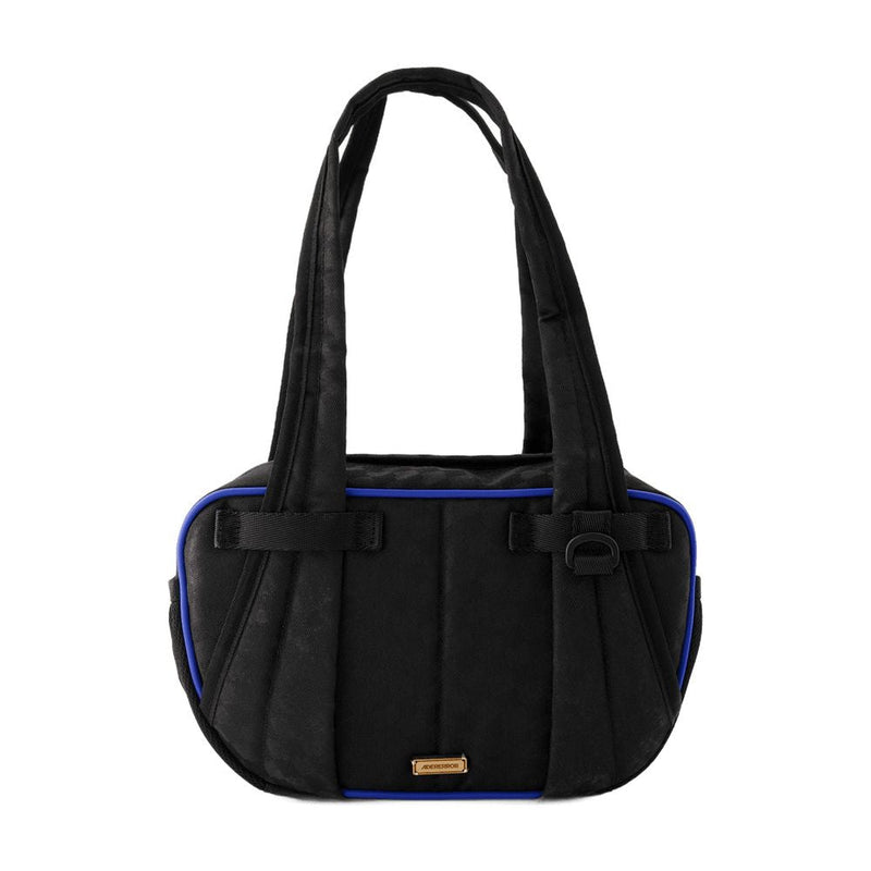 Ader Error Calfskin Leather Shoulder Bag — Black