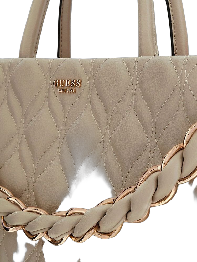 Guess Shoulder Bag — Beige Polyurethane