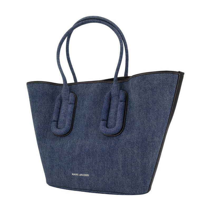 Marc Jacobs Cotton Canvas Tote Bag — Blue