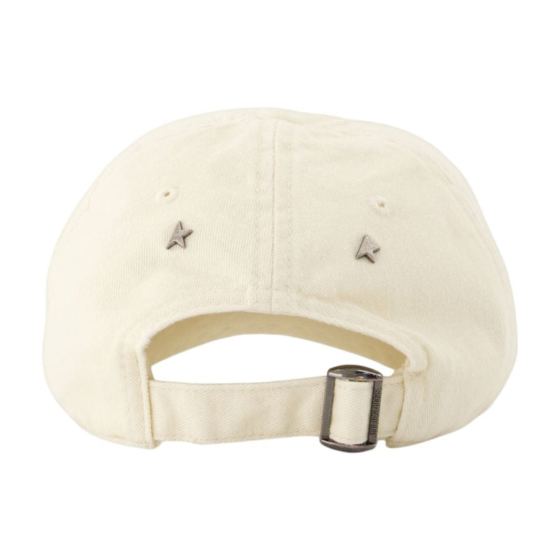 Golden Goose Deluxe Brand Gup02837.p002734.15232 Baseball Cap — Beige Cotton Caps