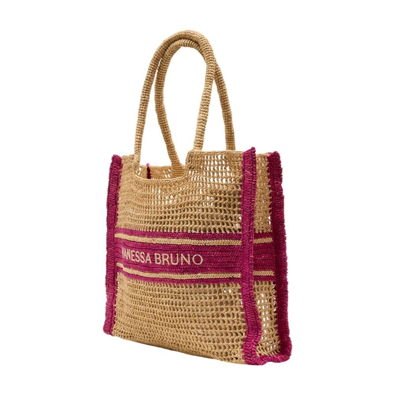 Vanessa Bruno Panier Gm Shoulder Bag — Multicolor Raffia