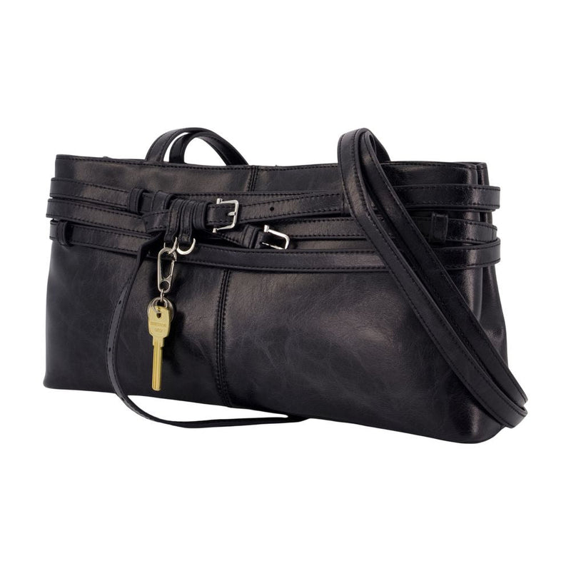 Osoi Brocle Shoulder Bag — Black Cowhide