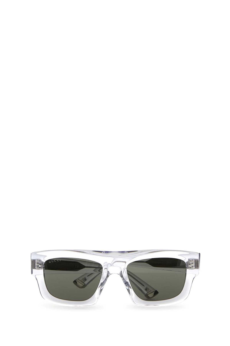 Gucci Gg1926s Transparent Acetate Sunglasses — Clear Exterior
