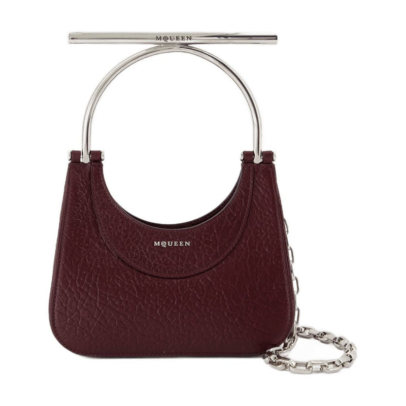 Alexander Mcqueen Shoulder Bag — Red Lambskin
