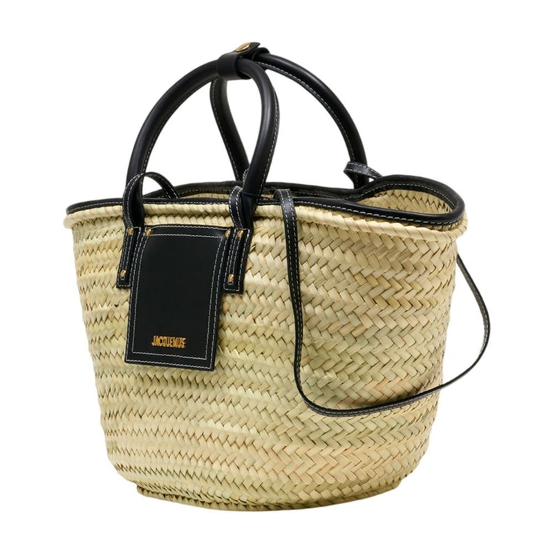 Jacquemus Tote Bag — Beige Raffia