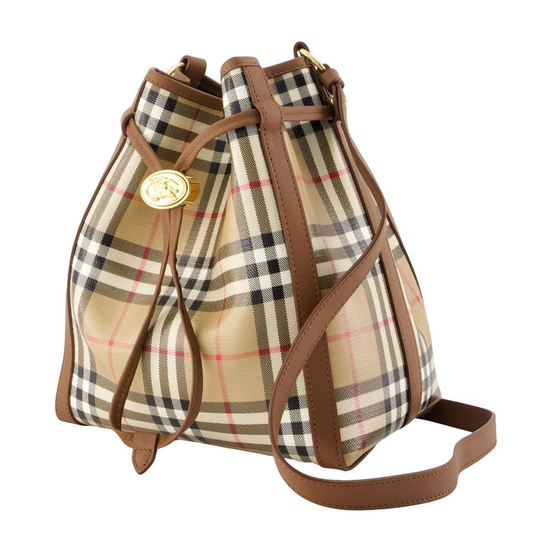 Burberry Crossbody Bag — Beige Cotton