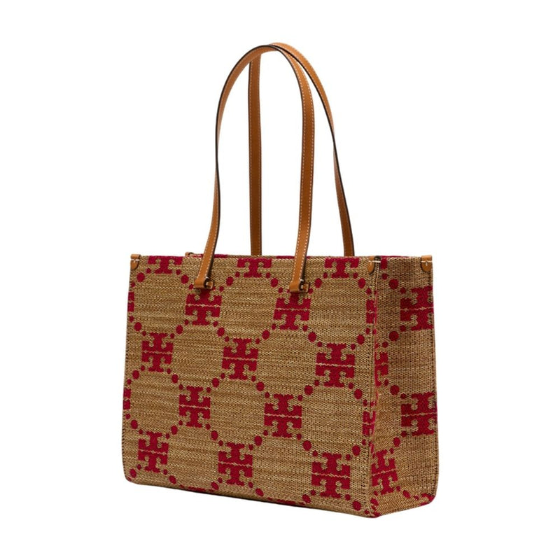 Tory Burch Tote Bag — Beige Synthetic