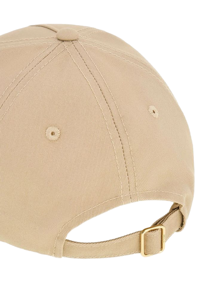 Guess Aw5608 Baseball Cap — Beige Cotton Caps
