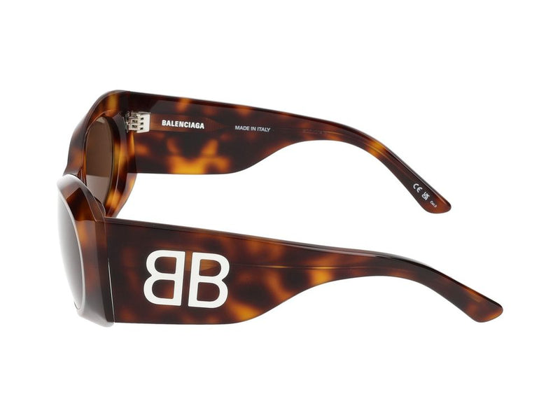 Balenciaga Bb0394s Sunglasses — Havana Acetate
