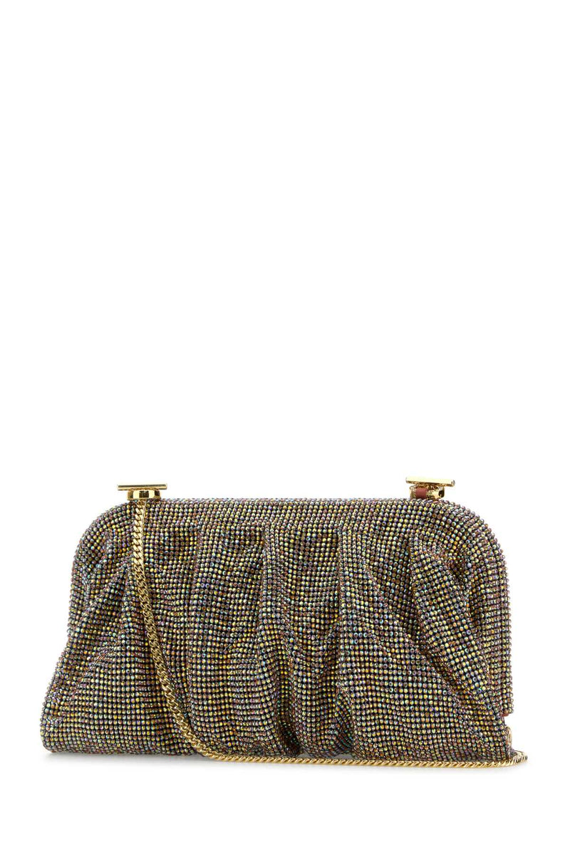Benedetta Bruzziches Grande Clutch — Gold