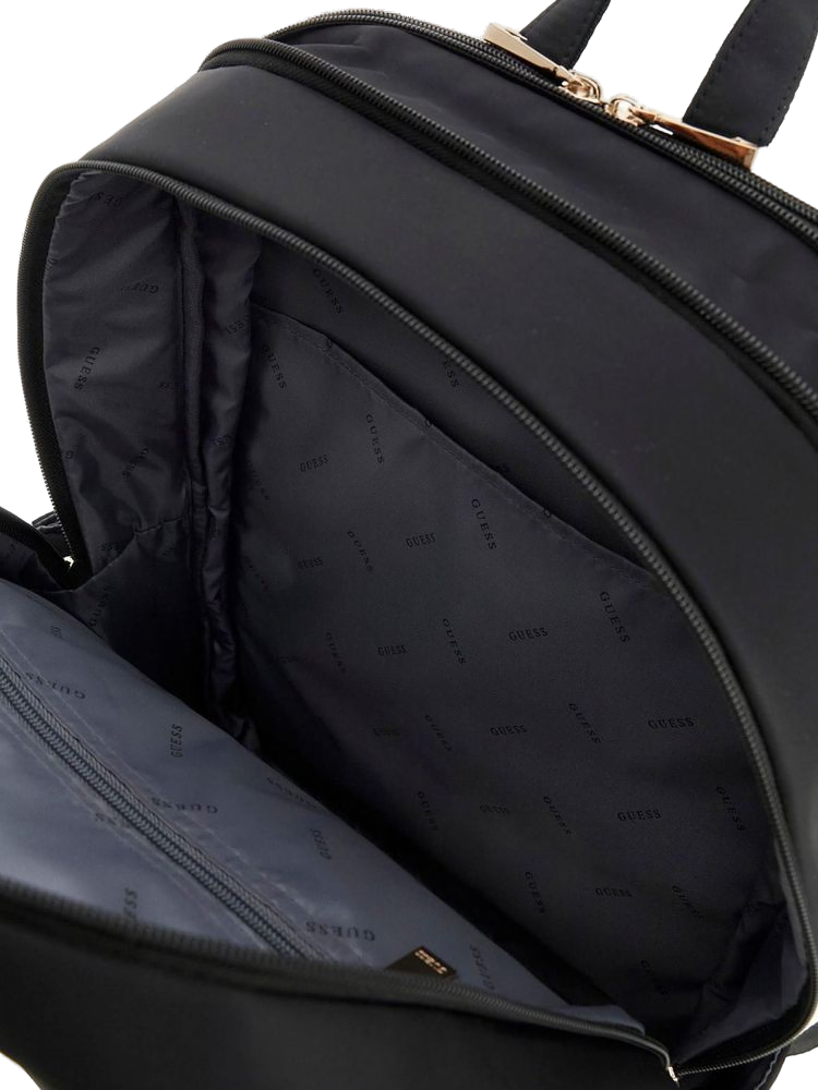 Guess Follie Backpack — Black Polyamide (nylon)