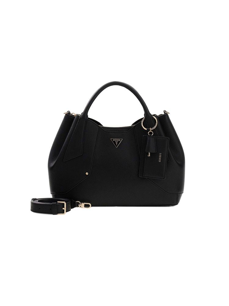 Guess Shoulder Bag — Black Polyurethane