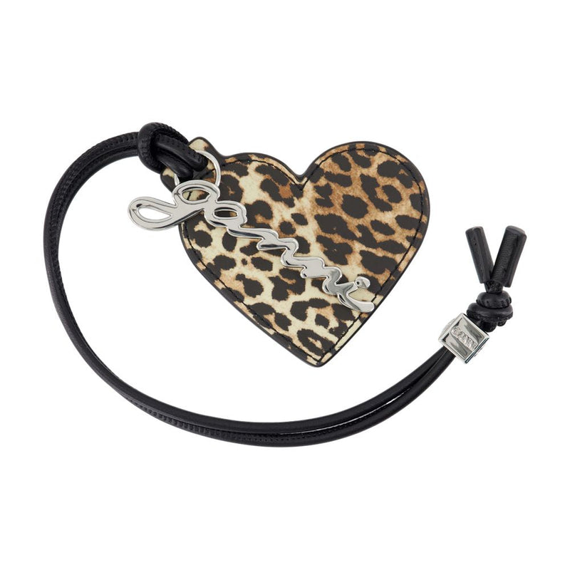 Ganni Keychain — Multicolor Calfskin Headbands