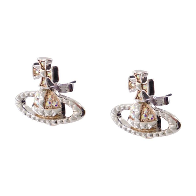Vivienne Westwood Mayfair Relief Earrings — Gold Metal