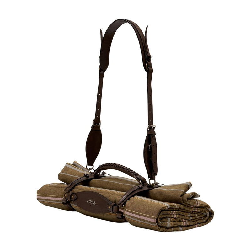 Isabel Marant Harness Shoulder Bag — Brown Cowhide