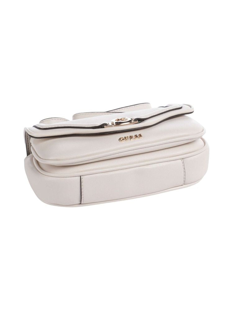 Guess Crossbody Bag — White Polyurethane