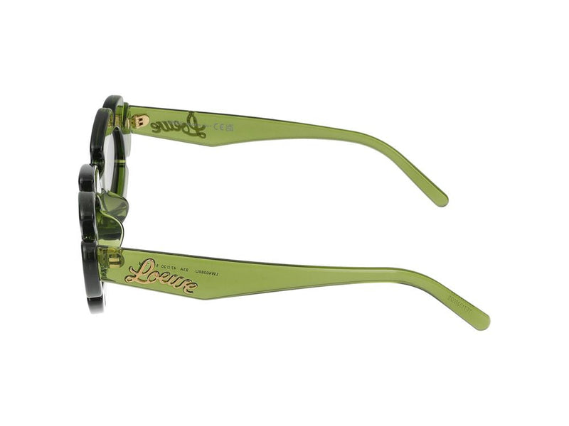 Loewe Lw40088u Novelty Lily-Pad Frame Sunglasses — Green Standard