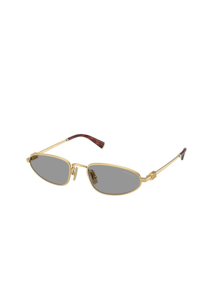 Miu Miu A52s Sunglasses — Gold Metal