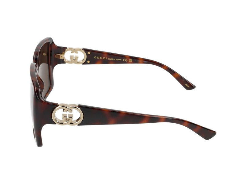 Gucci Gg1692s Sunglasses — Havana Injected