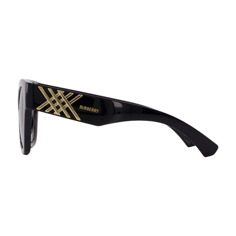 Burberry 0be4489u-30018753 Oversized Acetate Sunglasses — Black
