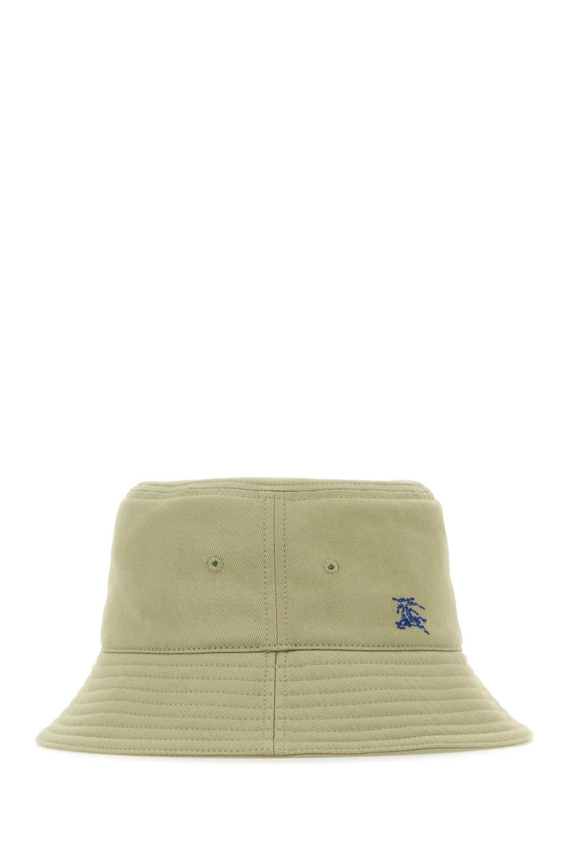 Burberry 8079493 Cotton Bucket Hat — Green Exterior