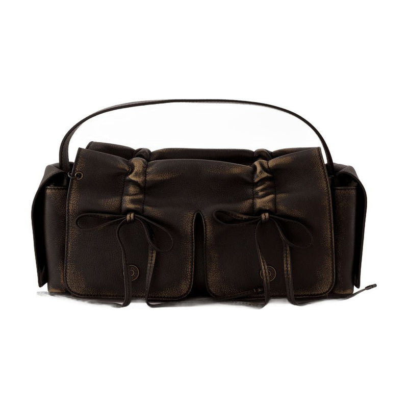 Acne Studios Shoulder Bag — Brown Calfskin