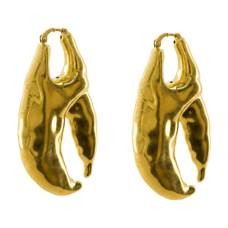 Jacquemus Earrings — Gold Metal