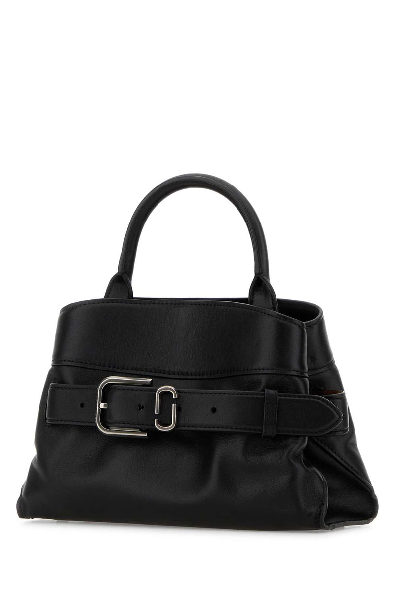 Marc Jacobs Satchel Top Handle Bag — Black