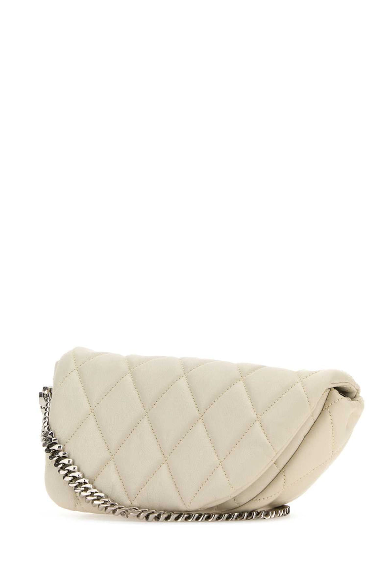 Burberry Shield Shoulder Bag — White