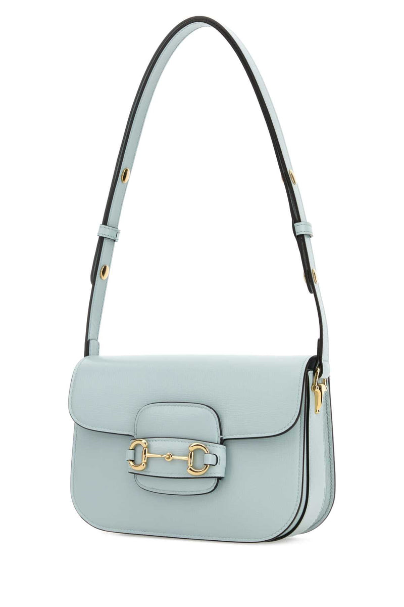 Gucci Shoulder Bag — Blue Calf Skin
