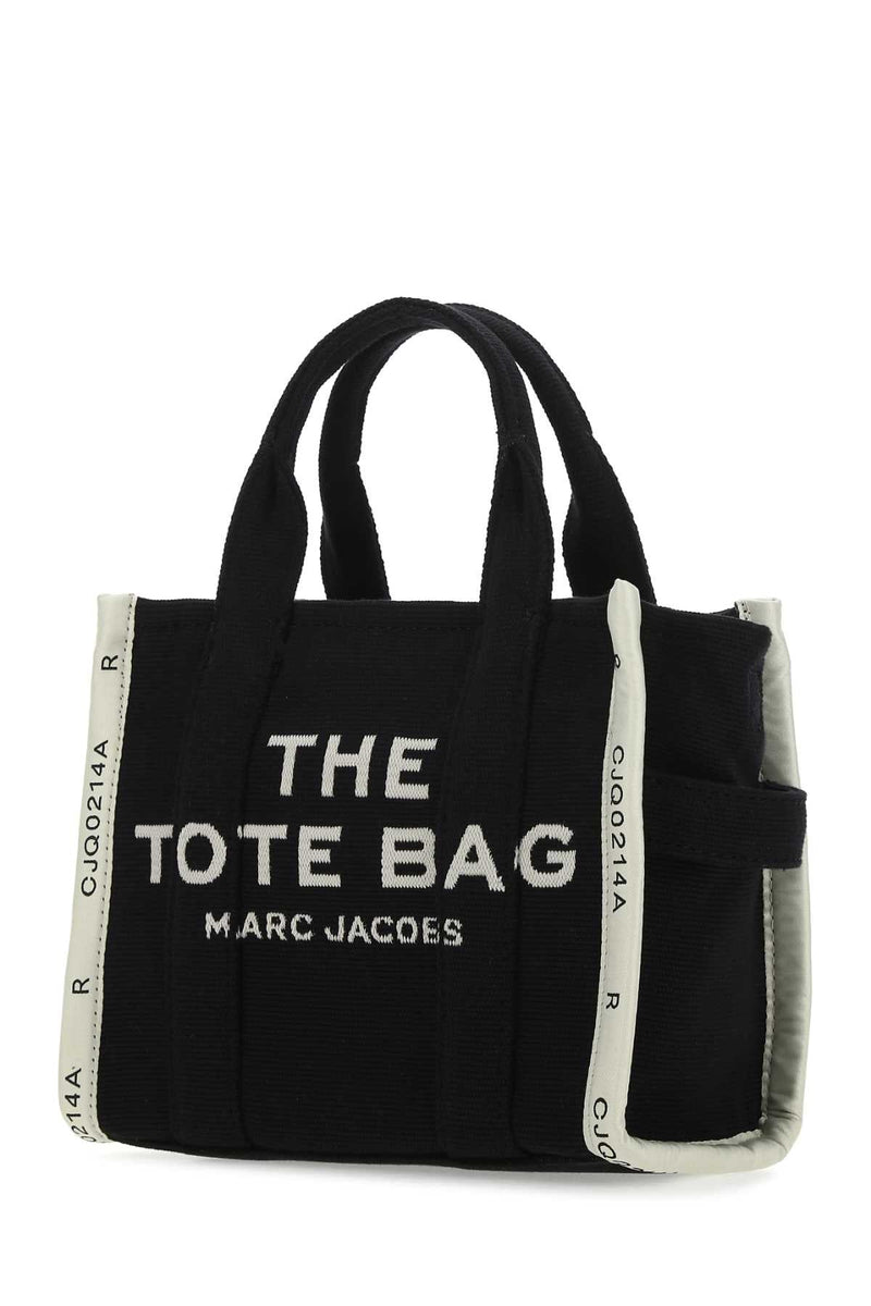 Marc Jacobs Mano Tote Bag — Black Cotton + Polyester