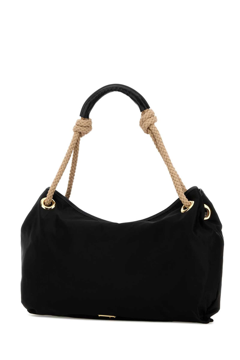 Prada Sacca Shoulder Bag — Black